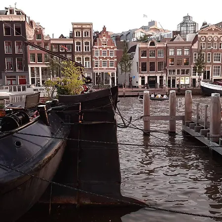 Wheelhouse Euphrate Houseboat Nocleg ze śniadaniem Amsterdam