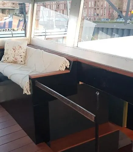 Wheelhouse Euphrate Houseboat Amsterdam